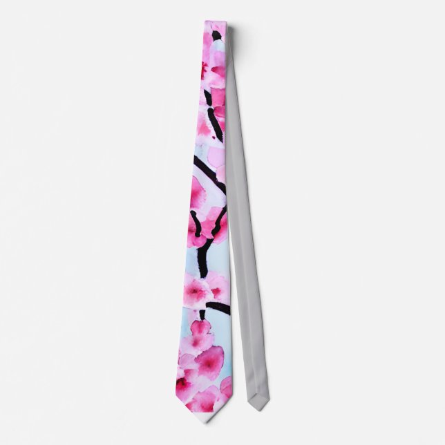 Gravata Cherry Blossom Tie (Frente)