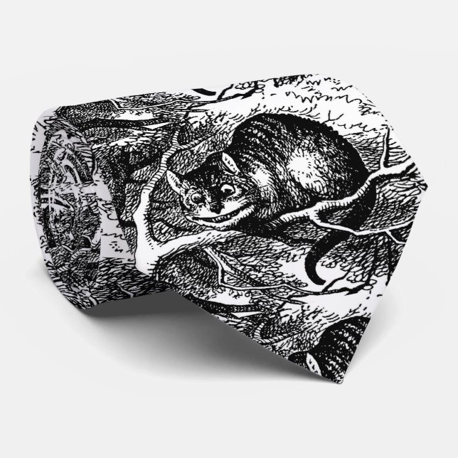 Gravata Cheshire Cat, Aventuras de Alice no País das Marav (Rolled)