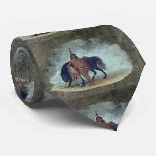 Gravata Cheyenne Indian Warrior