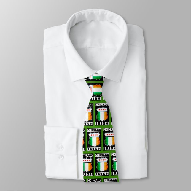 Gravata Chicago Irish Necktie (Amarrado)