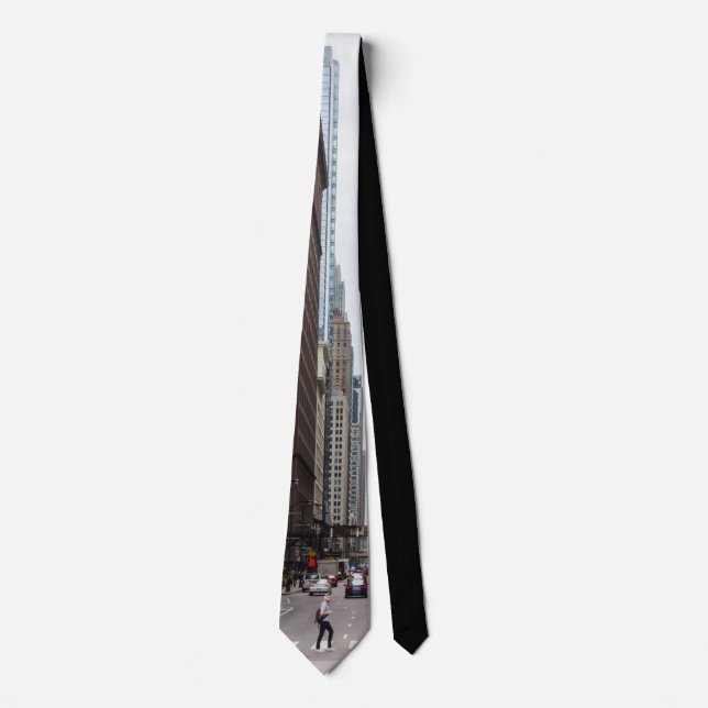 Gravata Chicago Madison Street Suit Tie (Frente)