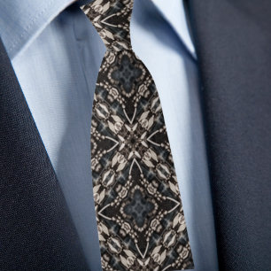 Gravata Chique Denim e Jewels Necktie