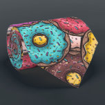 Gravata Chocolate Gelado Prega Dobra Dobra Dobra Cola<br><div class="desc">A gravata masculina apresenta um padrão divertido de nozes de chocolate gelado com aspersores. Mais designs no armazém. Legal para o escritório,  uma noite na cidade,  um casamento,  para o noivo ou padrinhos de casamento ou dar como presente para seu marido,  pai,  irmão ou melhor amigo. Faça uma declaração!</div>