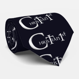 Gravata Christian 1rua. Azul Marinho