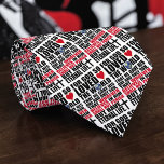 Gravata Christian Bible Verse John 3:16 Custom Necktie<br><div class="desc">This custom necktie features the powerful and well-loved Bible verse,  John 3:16. It's a thoughtful and inspiring gift for any occasion,  perfect for expressing faith and making a statement. The design is clean and modern,  ensuring it's both stylish and meaningful.</div>