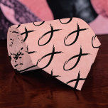 Gravata Christian Fish Christianity Custom Necktie<br><div class="desc">This custom necktie allows you to proudly display your Christian faith with others.  Perfect for various occasions,  this necktie makes a thoughtful gift or a personal statement.</div>