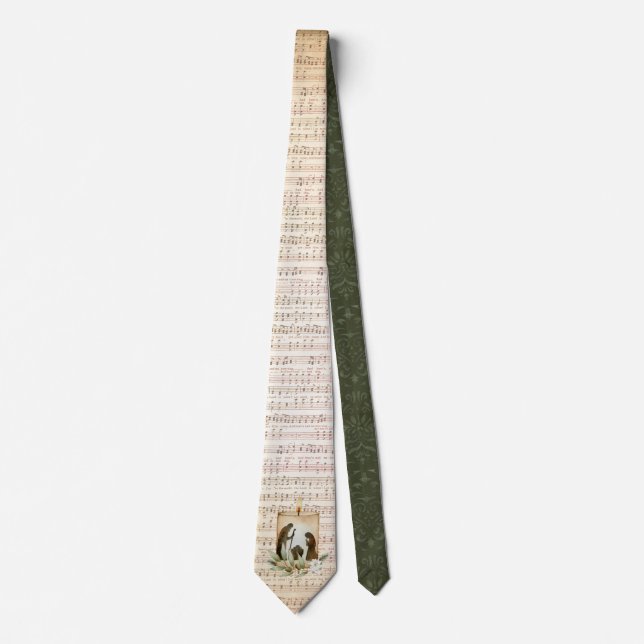 Gravata Christmas Nativity Neck Tie (Frente)