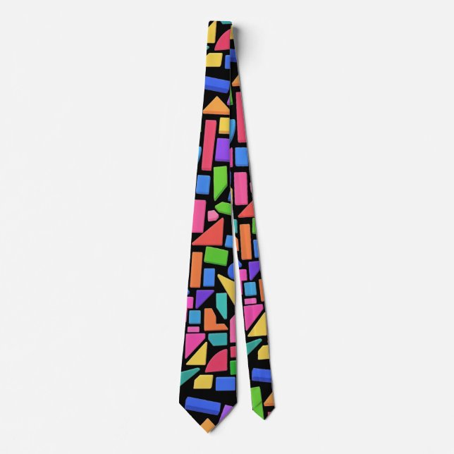 Gravata Chromatic Geometry (Frente)
