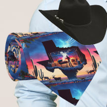 Churrasco do Texas Pit Cowboy Deer Sunset