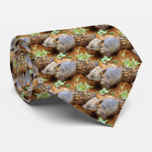 Gravata Cicatrizes de Batalha de Wombat Australiano,
