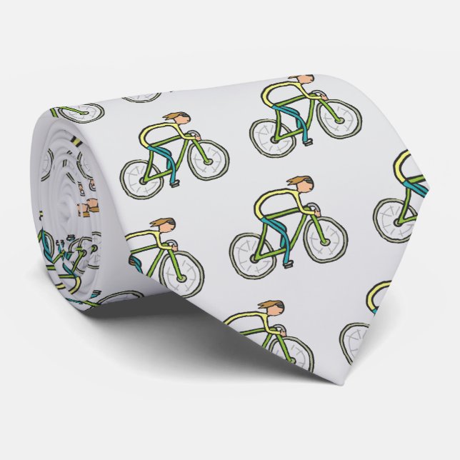Gravata Ciclismo Stickman (Rolled)