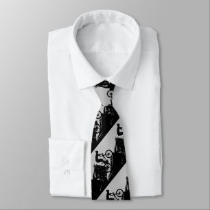 Gravata Ciclo de Bicicleta de Montanha Cruzada