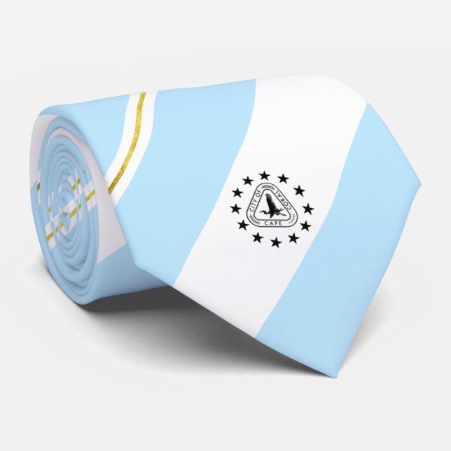 Gravata Cidade de Cabo Coral (Flórida) (Rolled)