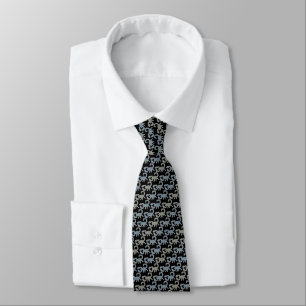 Gravata Cinza Black Scorpions Tie Armani