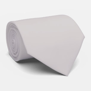 Gravata Cinza Empoeirado Pastel Macio Cor Sólida