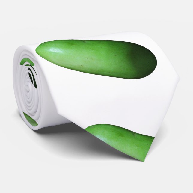 Gravata Cinza Verde (Melão de inverno) (Rolled)