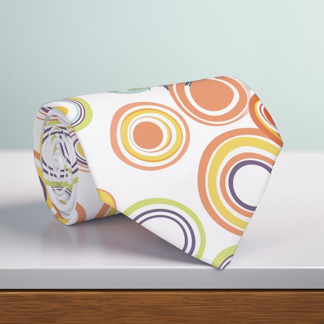 Gravata Círculos de outono Retroativos Maior (Criador carregado)