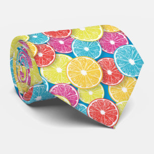 Gravata Citrus fruta slices pop