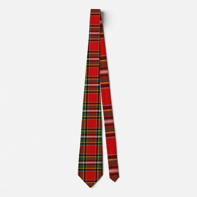 Gravata Clã Gillespie Tartan (Frente)