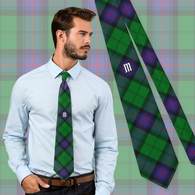 Gravata Clan Armstrong Tartan Neck Tie (Criador carregado)