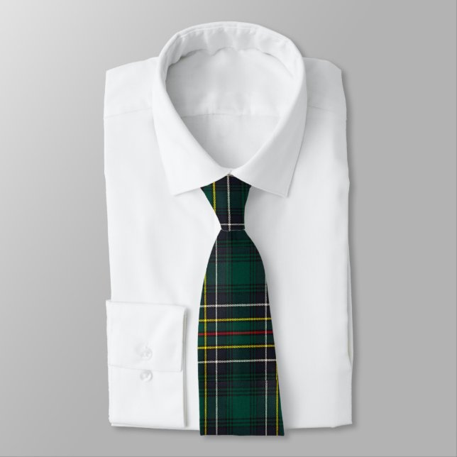 Gravata Clan Cockburn Tartan Xadrez (Amarrado)
