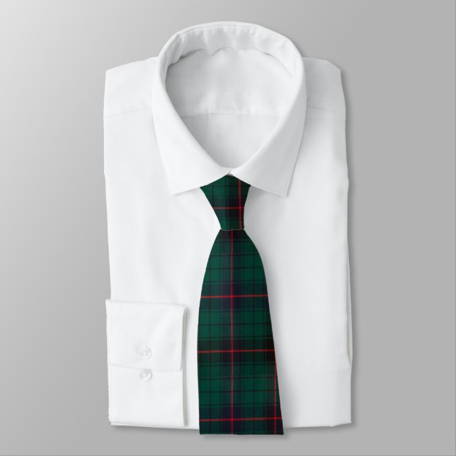 Gravata Clan Davidson Tartan Xadrez (Amarrado)