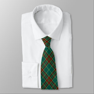 Gravata Clan Forde Tartan Green Xadrez