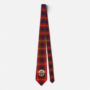 Gravata Clan Fraser Tartan E Sporran