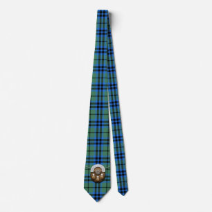 Gravata Clan Keith Tartan E Sporran
