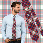 Gravata Clan MacFarlane Dress Tartan<br><div class="desc">Clan MacFarlane tradicional vestimenta tartã com cores modernas. Um padrão perfeito. Monograma personalizado</div>
