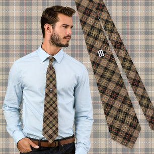 Gravata Clan MacKenzie caçando Brown Tartan Neck