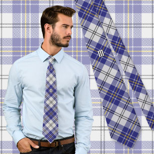 Gravata Clan MacPherson Blue Dress Tartan Neck Tie