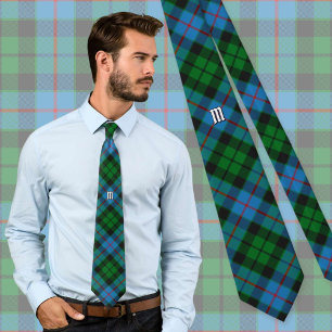 Gravata Clan Morrison caçando Tartan Neck Tie