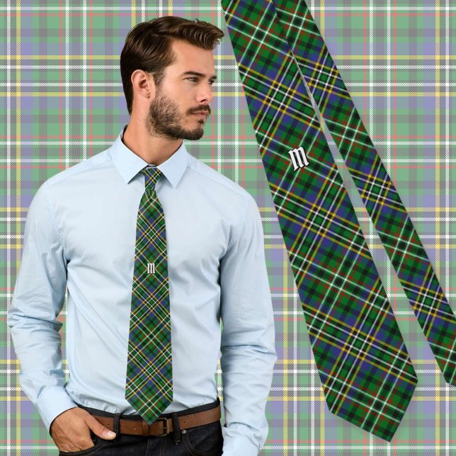 Gravata Clan Scott Green Tartan Neck Tie (Criador carregado)