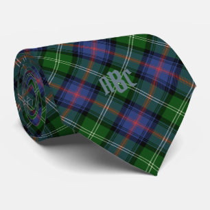 Gravata Clan Sutherland Tartan - grande padrão