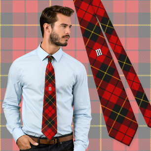 Gravata Clan Wallace Tartan Neck Tie