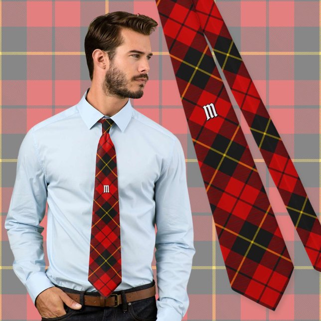 Gravata Clan Wallace Tartan Neck Tie (Criador carregado)