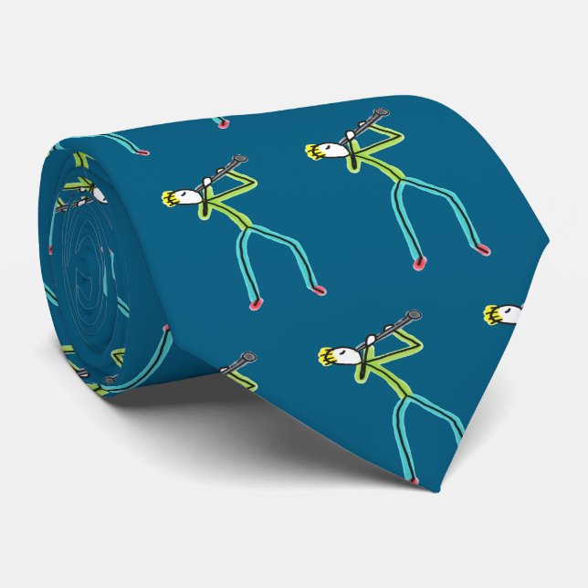 Gravata Clarinet Stickman (Rolled)