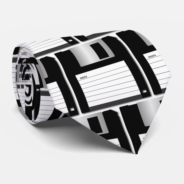 Gravata Clássico 3,5" laço de disco flexível (Rolled)