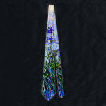 Gravata Claude Monet: Irrises, bela pintura floral<br><div class="desc">Linda pintura floral,  irlandeses,  do artista do Impressionismo,  Claude Monet.</div>