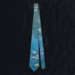 Gravata Claude Monet - Lírios Água 1906<br><div class="desc">Lírios de Água (Ninfas) - Claude Monet,  Óleo na Canvas,  1906</div>