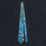 Gravata Claude Monet - Lírios Água 1906<br><div class="desc">Lírios de Água (Ninfas) - Claude Monet,  Óleo na Canvas,  1906</div>