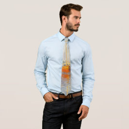 Gravata Claude Monet. Red Boats, Argentina