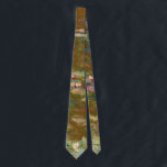 Gravata Claude Monet - Water Lily Pond 1917<br><div class="desc">Water Lily Pond (Ninfheas) - Claude Monet,  Oil on Canvas,  1917-1919</div>