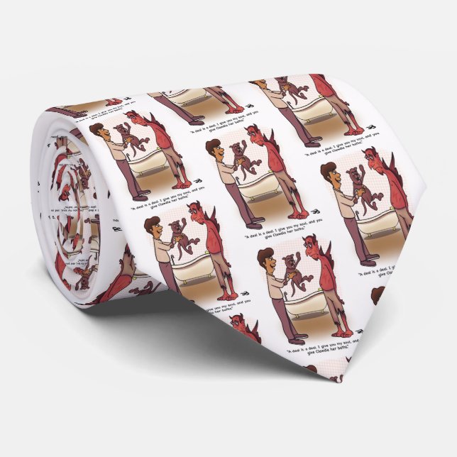 Gravata Clawdia Necktie (Rolled)