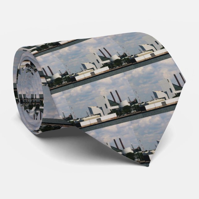 Gravata CLEVELAND OHIO tie (Rolled)