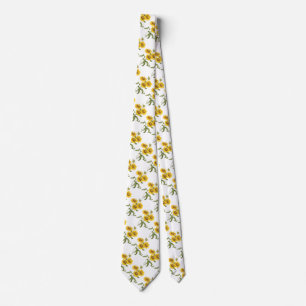 Gravata Cobertura Floral Vintage Flor de Cobertura Girasso