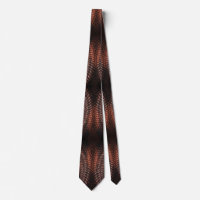 Cobra Skin Impressão Sleek Elegant Novelty Tie