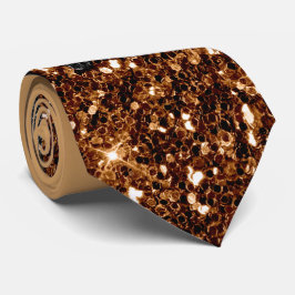 Gravata Cobre e Negra Colher