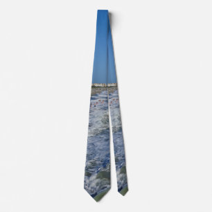 Gravata Cocoa Beach Coastline Neck Tie